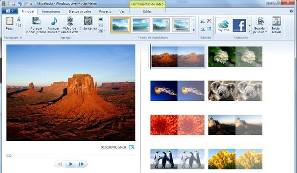 A Windows Movie Maker