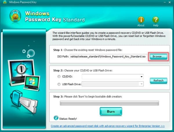 Windowsパスワードキー標準