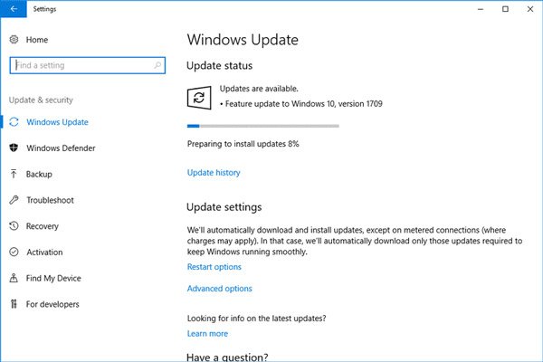 Windows Updateの