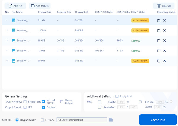 Compressor de arquivo WorkinTool