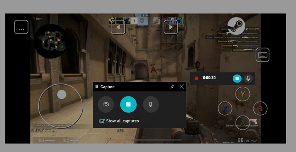 XBOX Game Bar Inspelning Gameplay