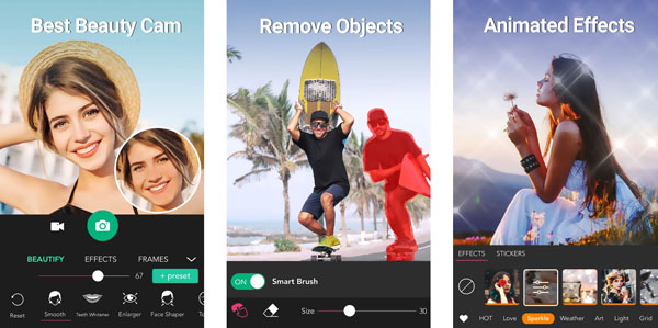 Application Youcam Perfect AI Photo Editor