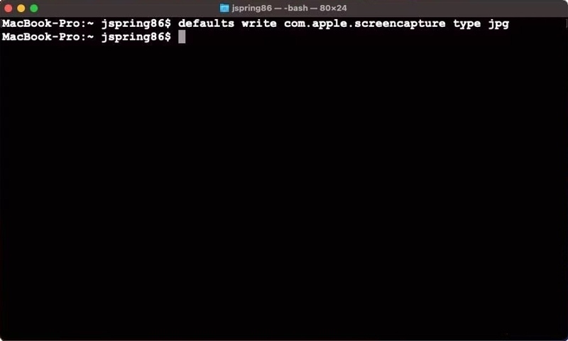 Mac Screenshot Command