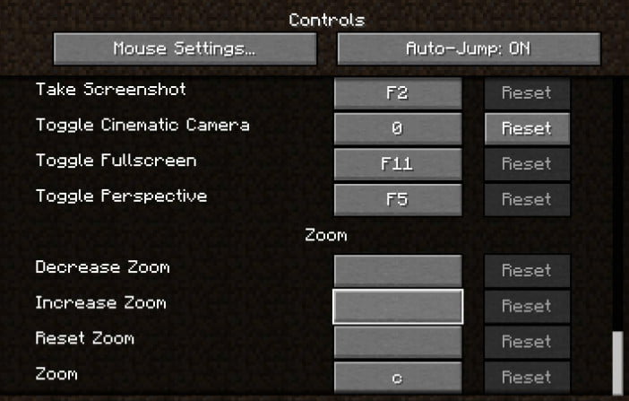 F12 pour faire une capture d'écran de Minecraft Java Edition