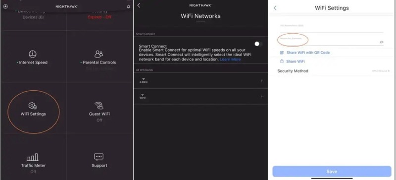 Återställ Wifi-appen