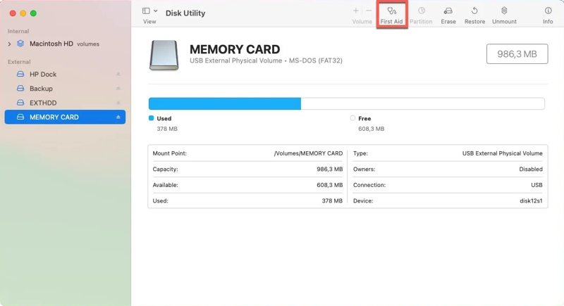 Narzędzie dyskowe pierwszej pomocy