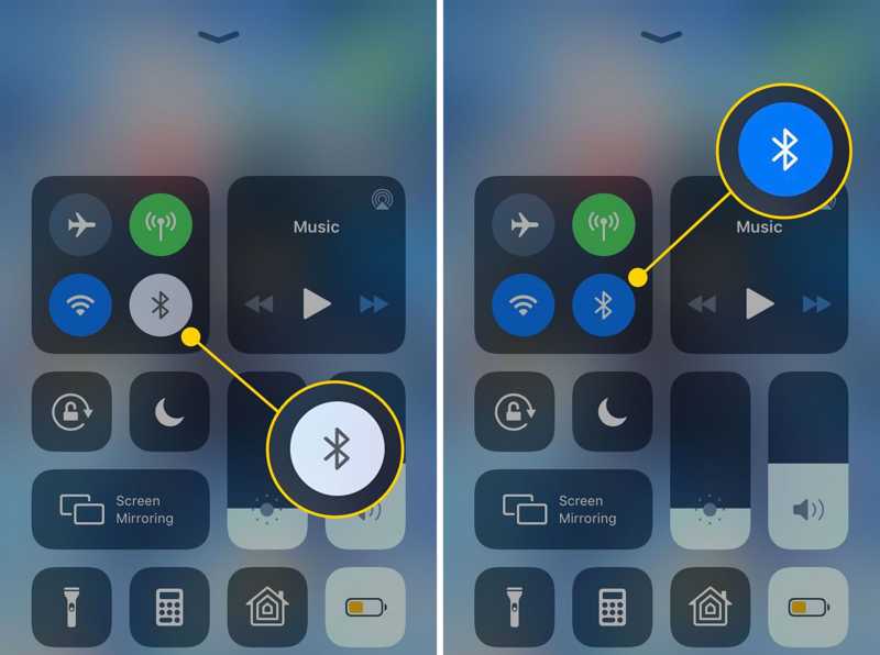Bluetooth Wifi iPhone