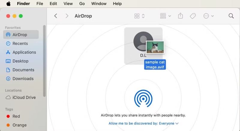 Airdrop Mac