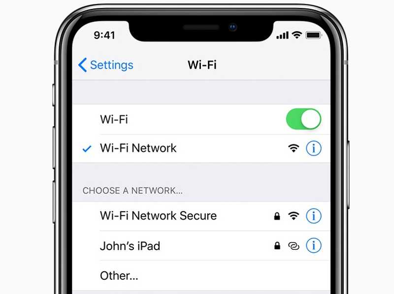 iPhone Wi-Fi