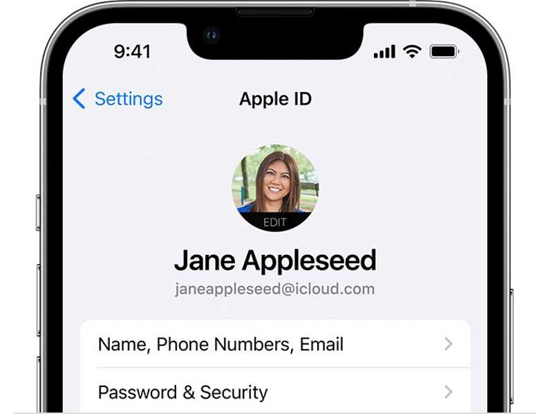 Проверить Apple ID на iPhone