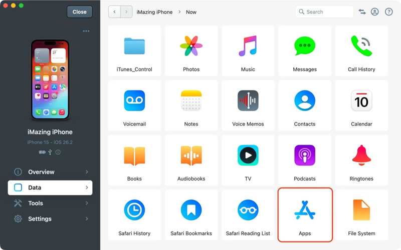 iMazing Screenshot