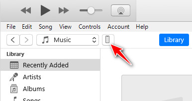 Klikněte na vzor zařízení