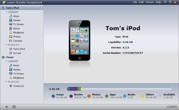 Connect Device Leawo