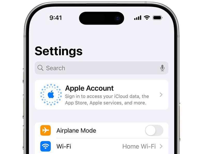 使用 Apple ID 登录