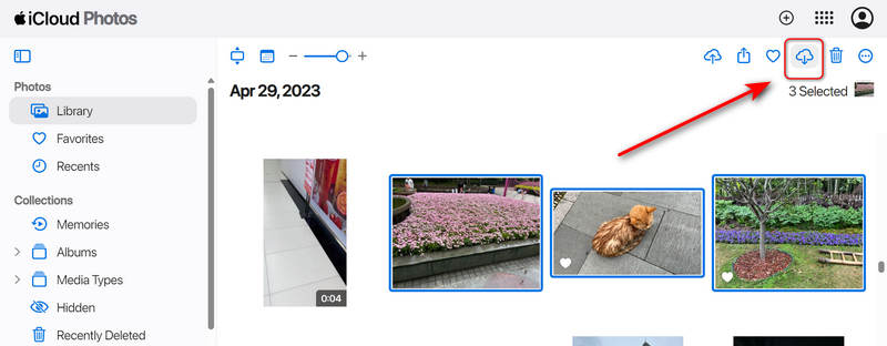 Download Photos From iCloud Web