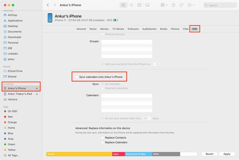 Sync Calendar Finder