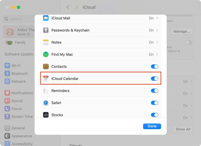Sync Calendar Icloud Mac