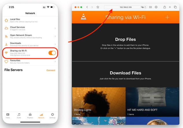 Transfer MP4 to iPad Using VLC