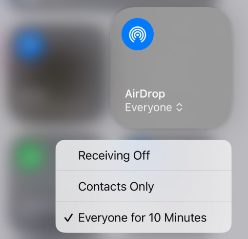 Enable Airdrop