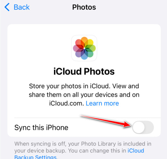 Синхронизировать этот iPhone