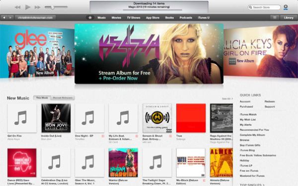 Интерфейс Wondershare Tunesgo