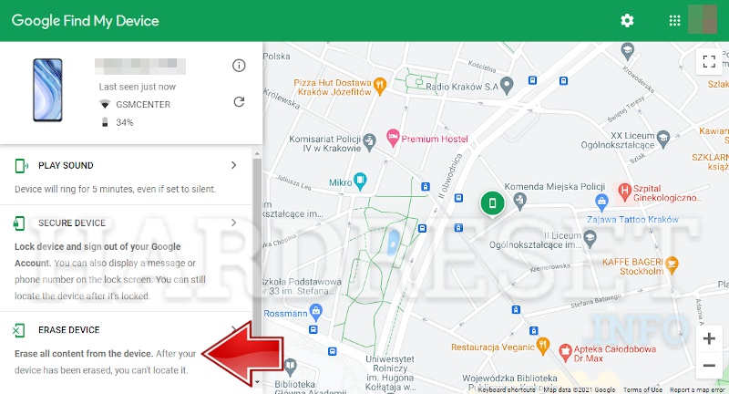 Google Find MY Device