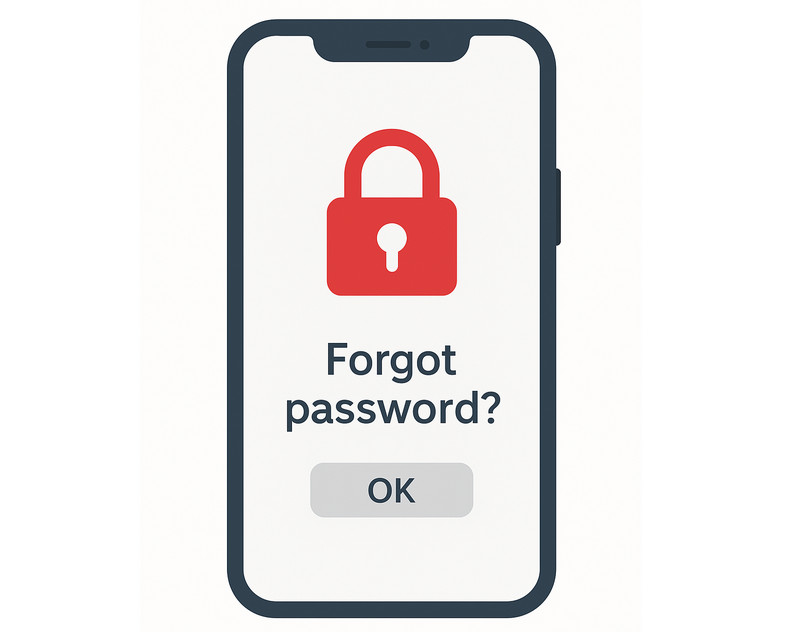 Forget Android Password