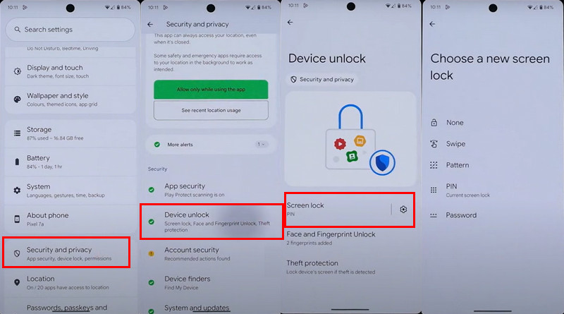 Reset Android Phone Password