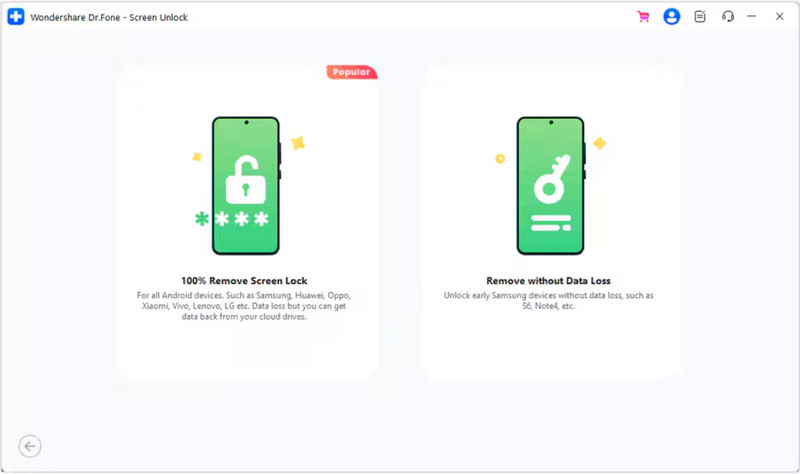 DR Fone Android Screen Lock