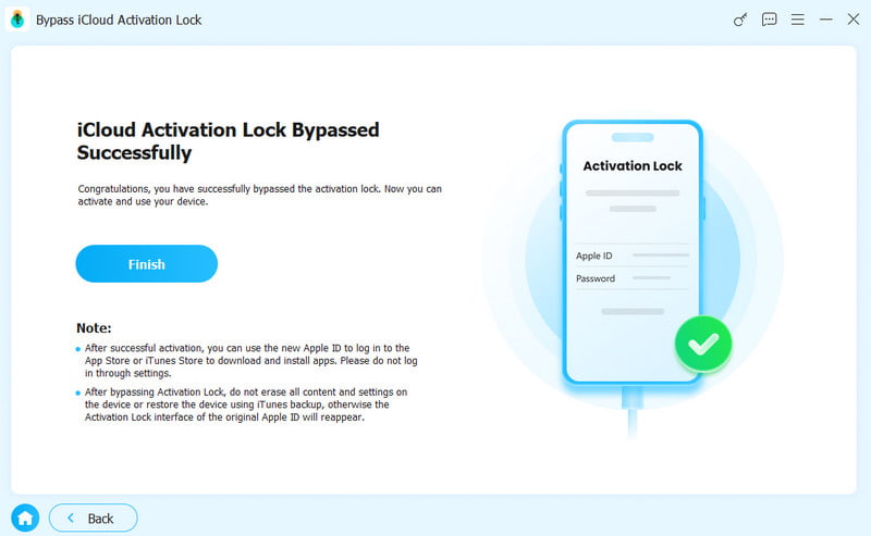 iCloud Activation Lock Bypassed Successfully