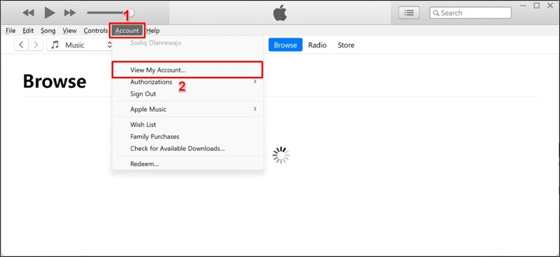 Apple-ID iTunes