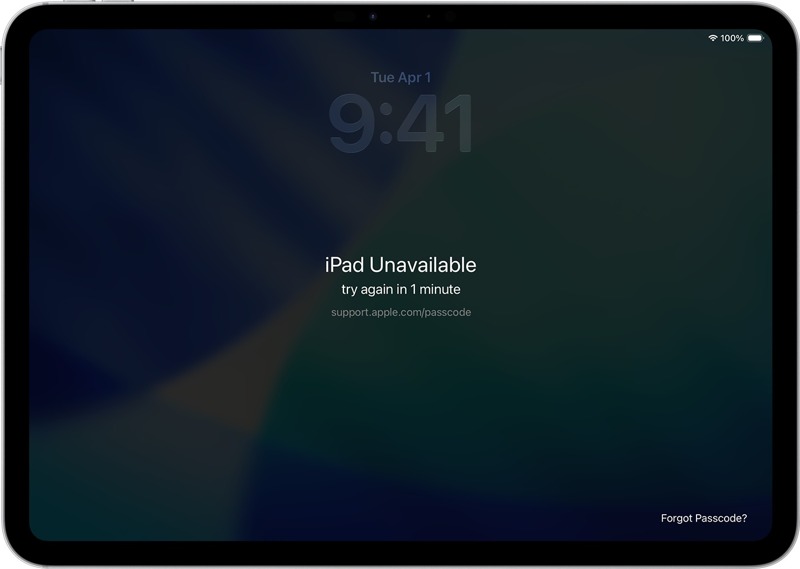 iPad nem elérhető
