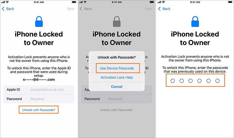 Desbloquear iPhone Passcode