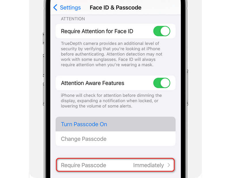自定义 iPhone 密码要求