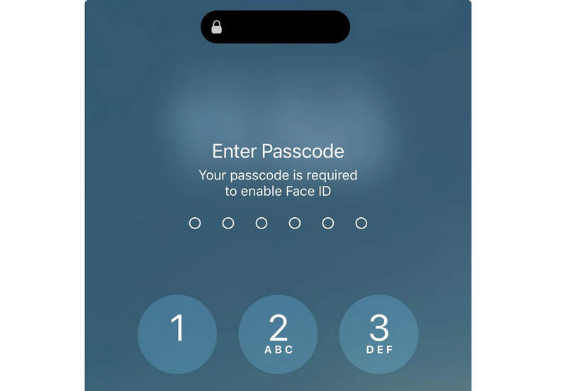 iPhone 需要屏幕密码
