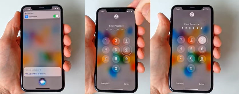 Unlock iPhone With Broken Screen With Siri