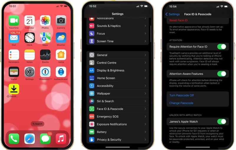 Reset Face ID
