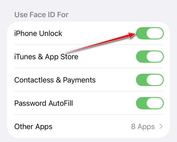 Use Face Id For iPhone Unlock