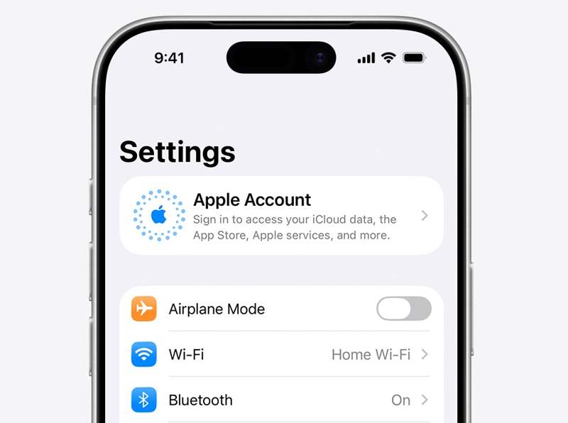 Bejelentkezés Apple ID