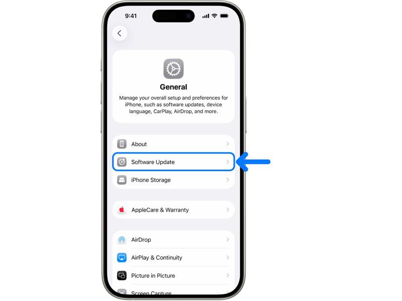 Ios bijwerken