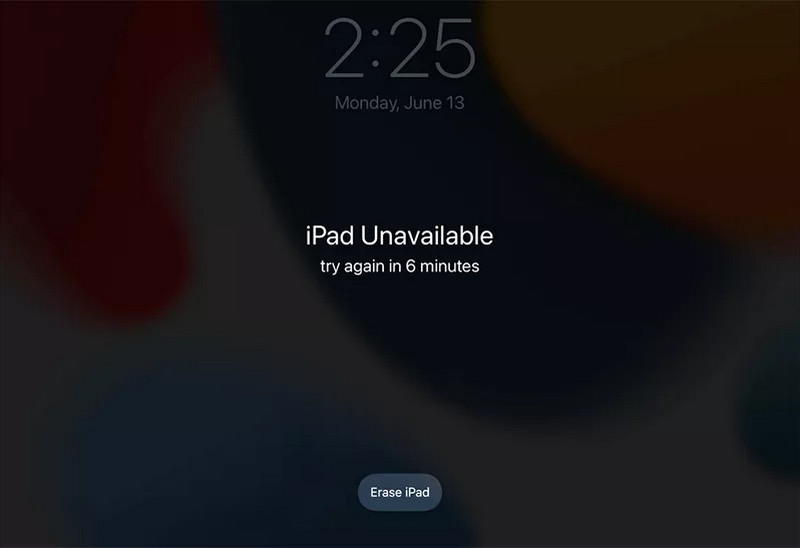 Verwenden Sie „iPad löschen“, um es zurückzusetzen.