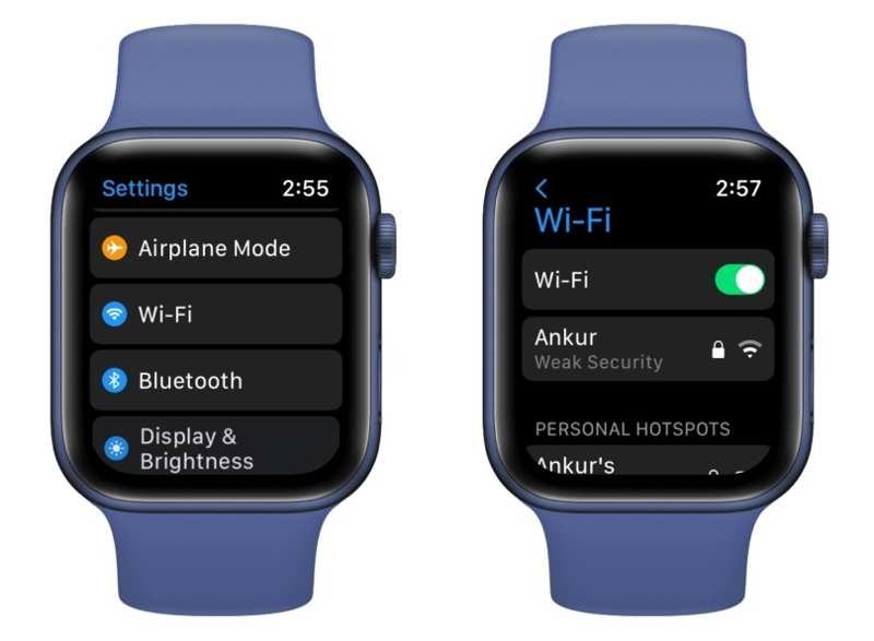 Wi-Fi Apple Watch