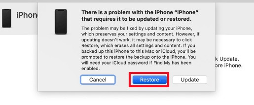 Återställning av återställningsläge