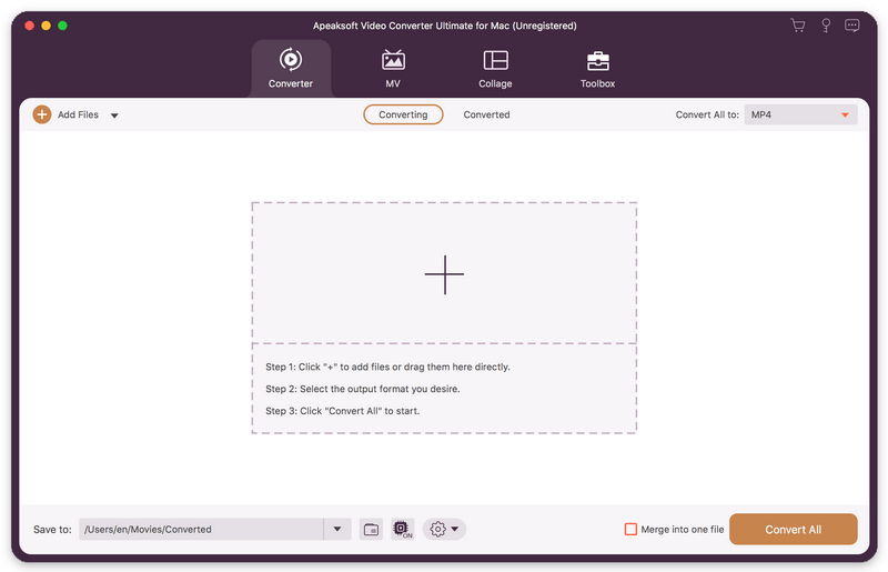 Apeaksoft Video Converter Ultimate for Mac Screenshot