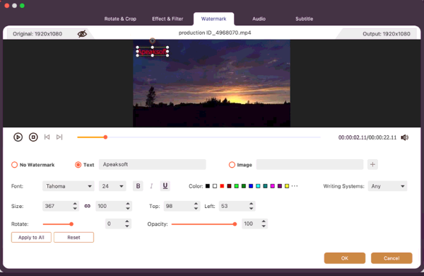 Watermark Video On Mac