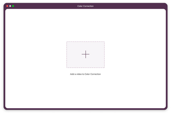 Aggiungi video a Color Correct Mac