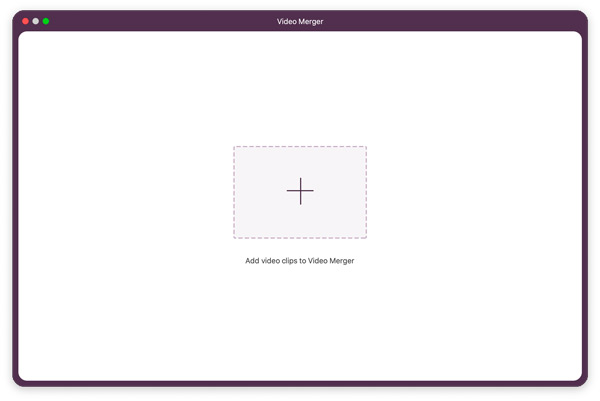 Add Video to Merger Mac