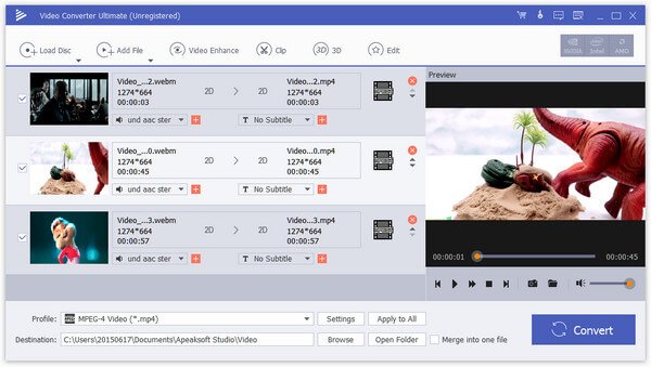 Lägg till WebM-fil