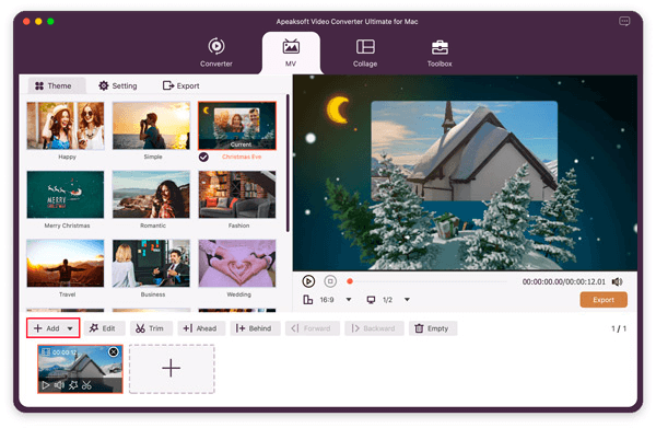 Click Add Icon
