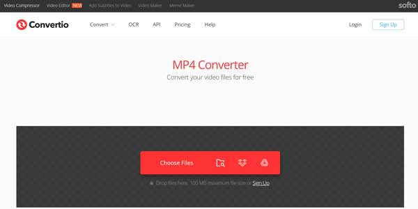 Конвертер Mp4 Convertio